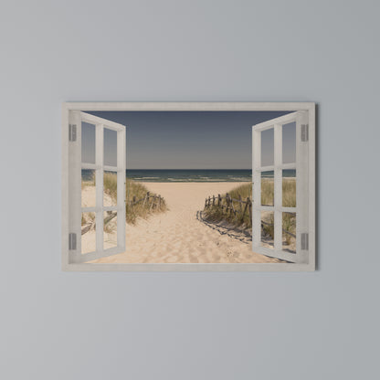 SANDY DREAMSCAPE Horizontal Canvas Print