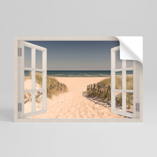 SANDY DREAMSCAPE Αυτοκόλλητη Αφίσα οριζόντια