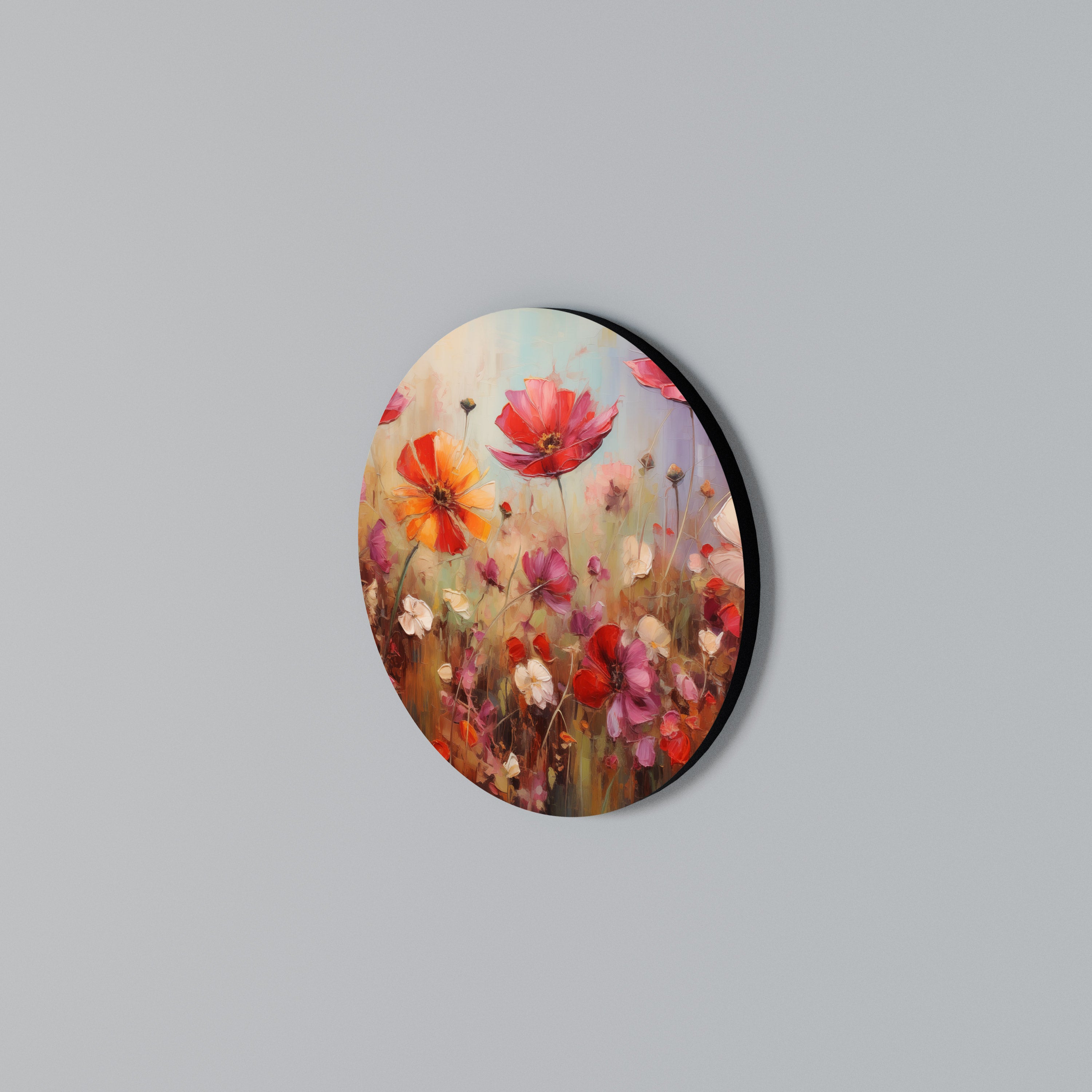 GARDEN DAYDREAM Στρογγυλός πίνακας ζωγραφικής