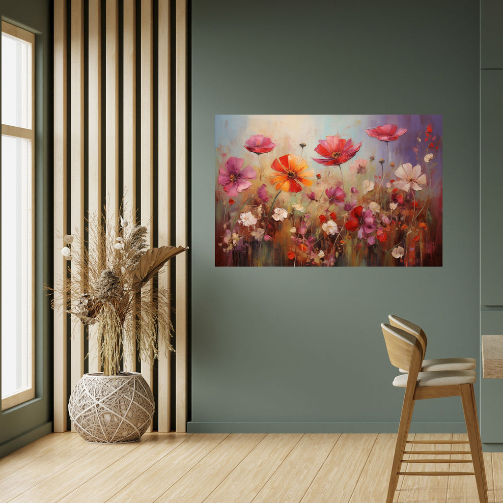 Οριζόντια αφίσα GARDEN DAYDREAM με ξεφλούδισμα και κολλητική ταινία