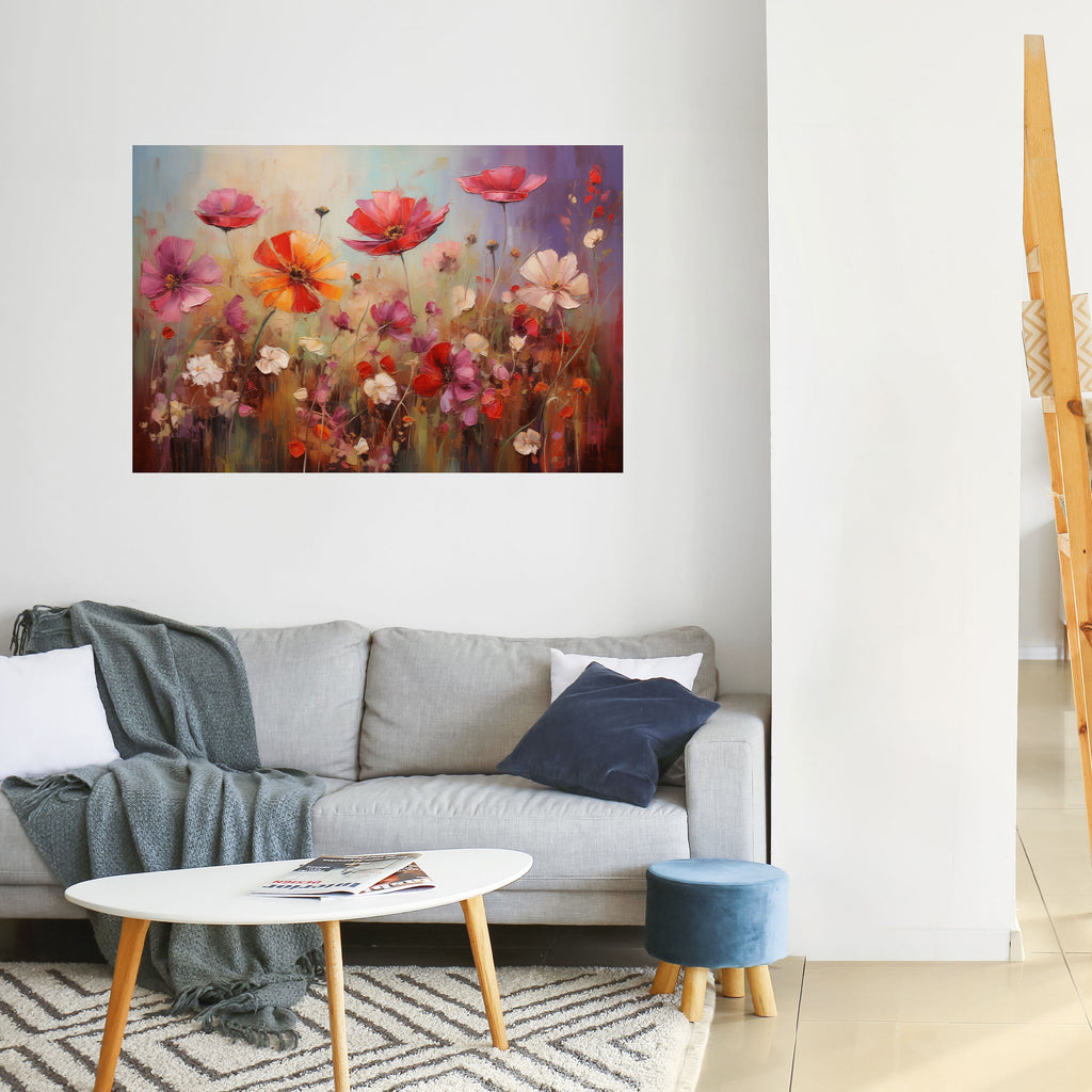 Οριζόντια αφίσα GARDEN DAYDREAM με ξεφλούδισμα και κολλητική ταινία