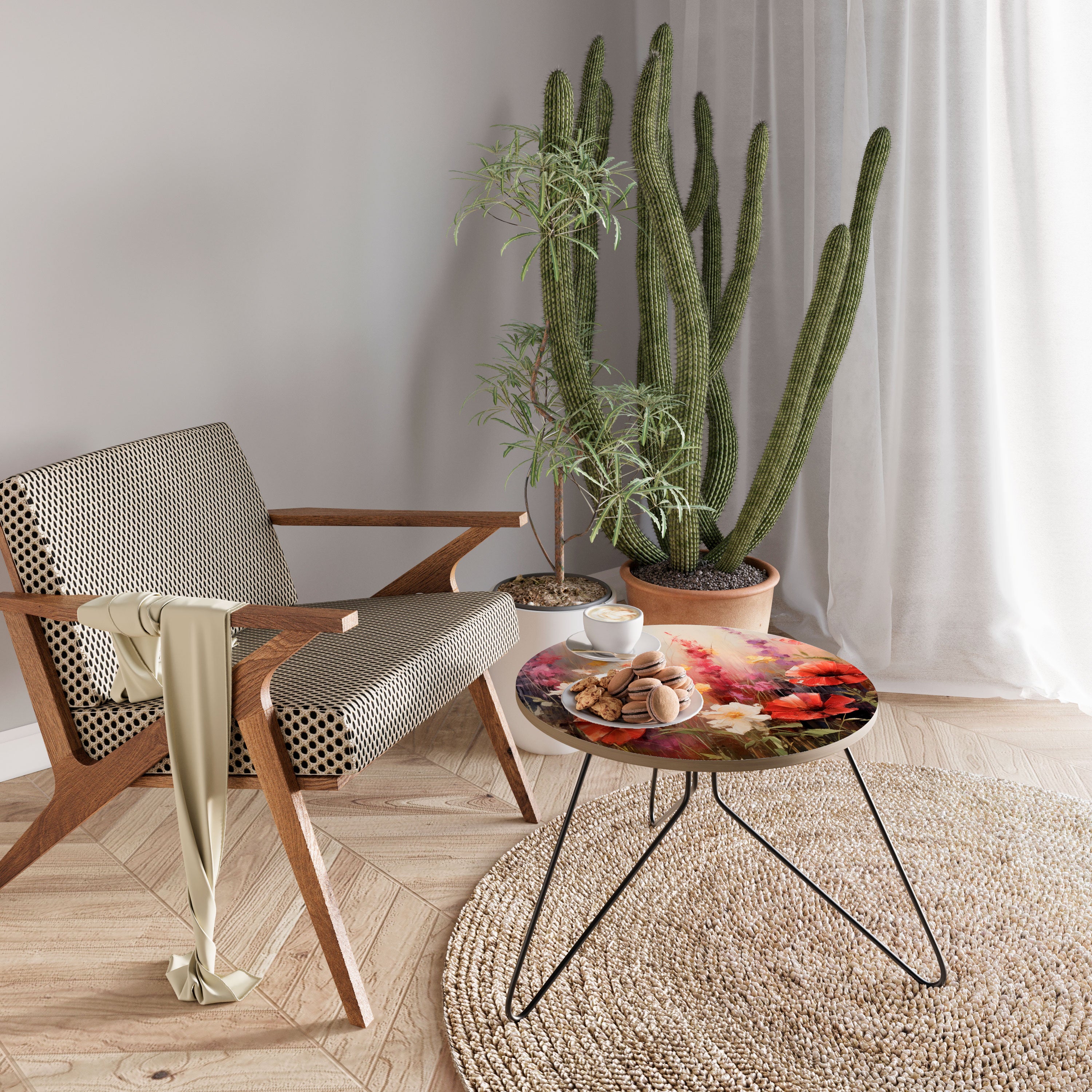 VIBRANT BLOOM SYMPHONY Τραπεζάκι σαλονιού