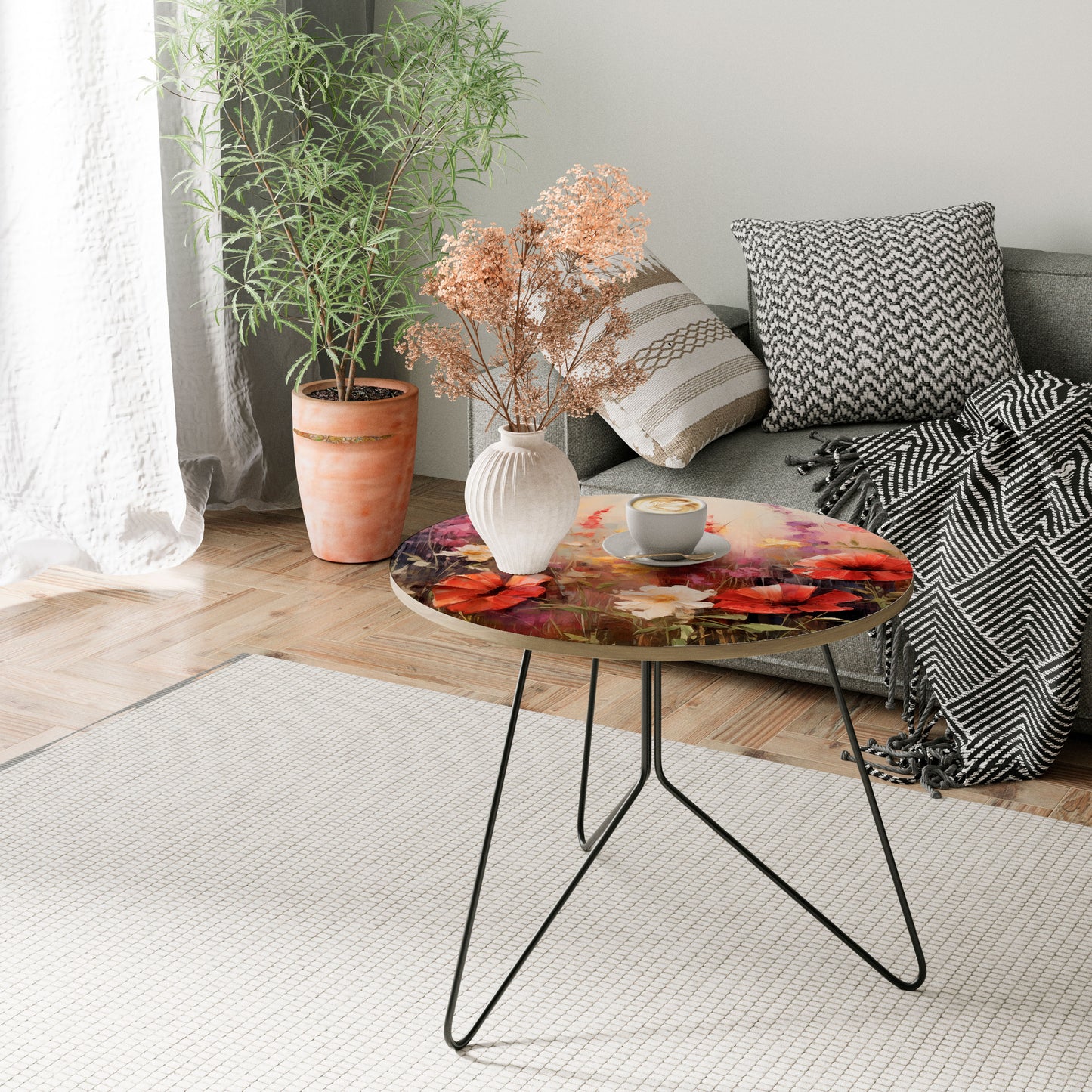 VIBRANT BLOOM SYMPHONY Coffee Table