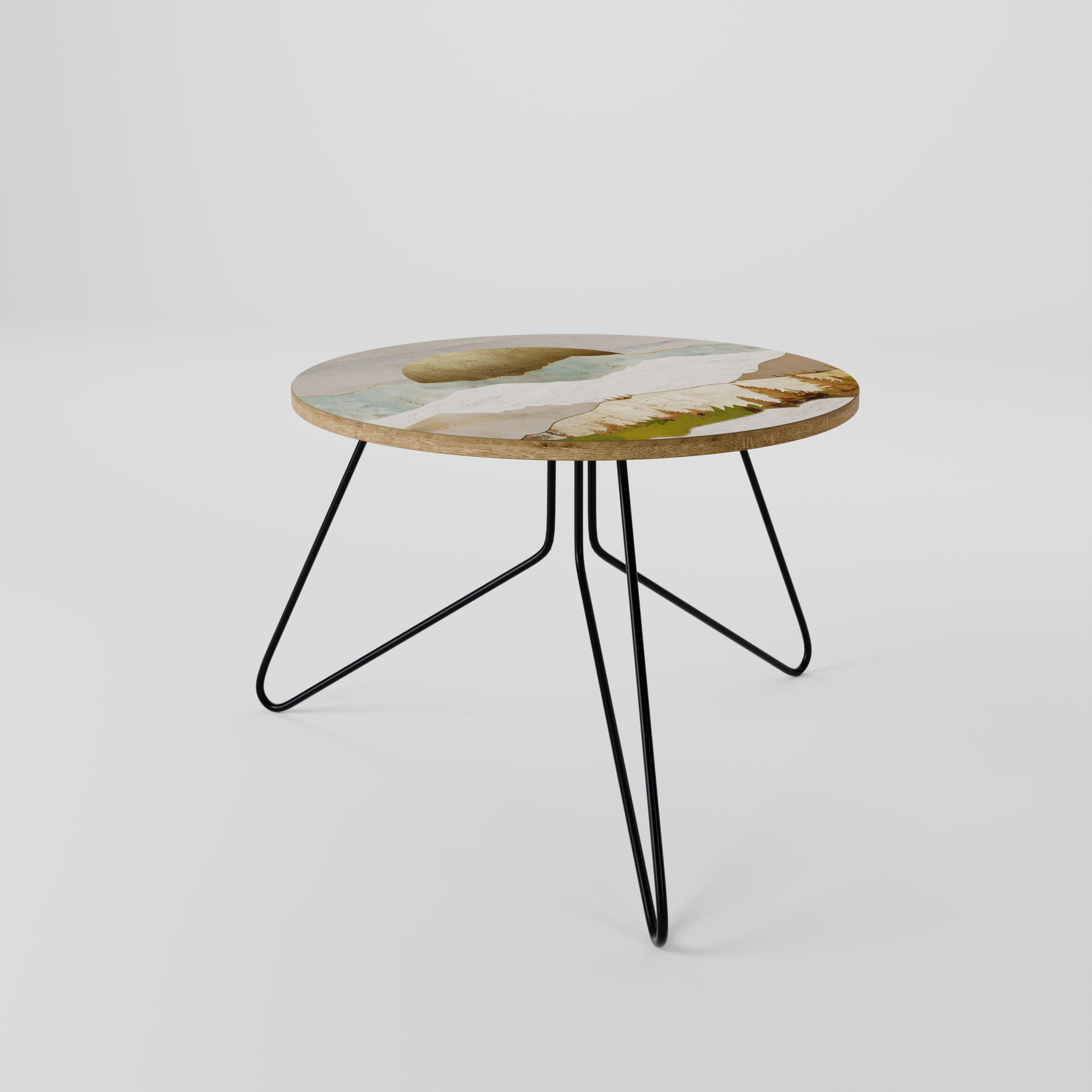 GOLDEN WINTER Τραπεζάκι σαλονιού