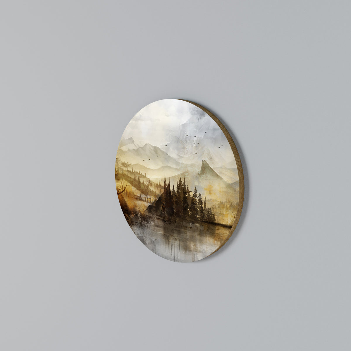 Round Wall Art – AUTUMN AURA