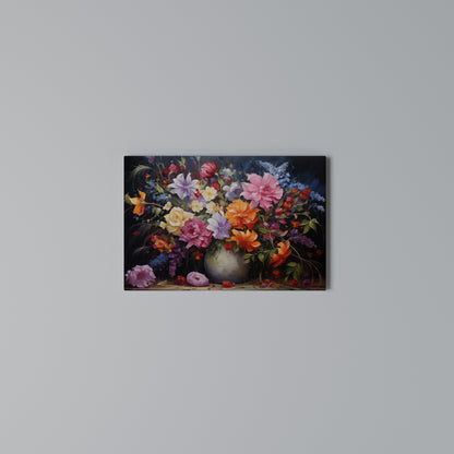 EUPHORIC BOUQUET Horizontal Canvas Print