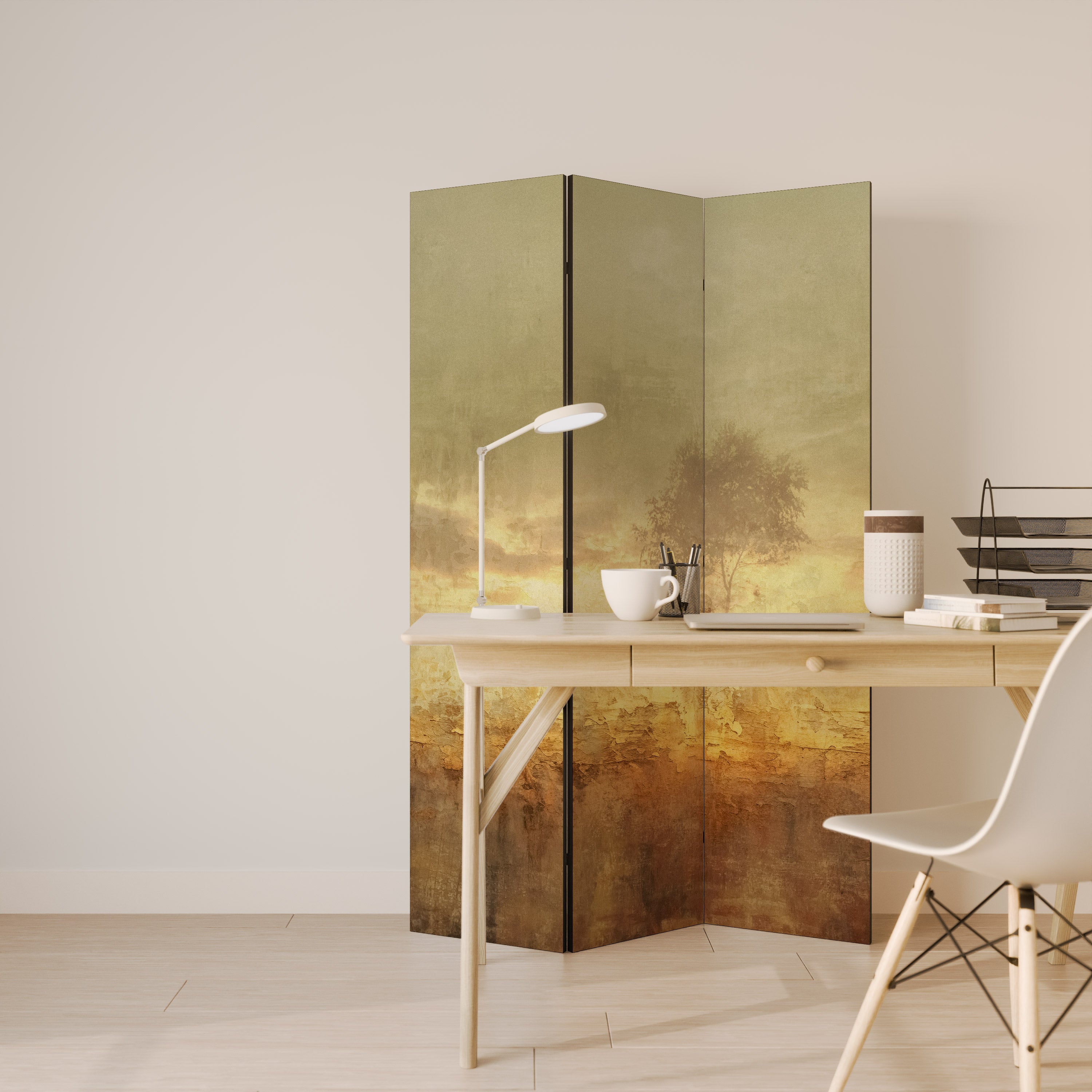 AMBER DREAMSCAPE 3-Panel Room Divider