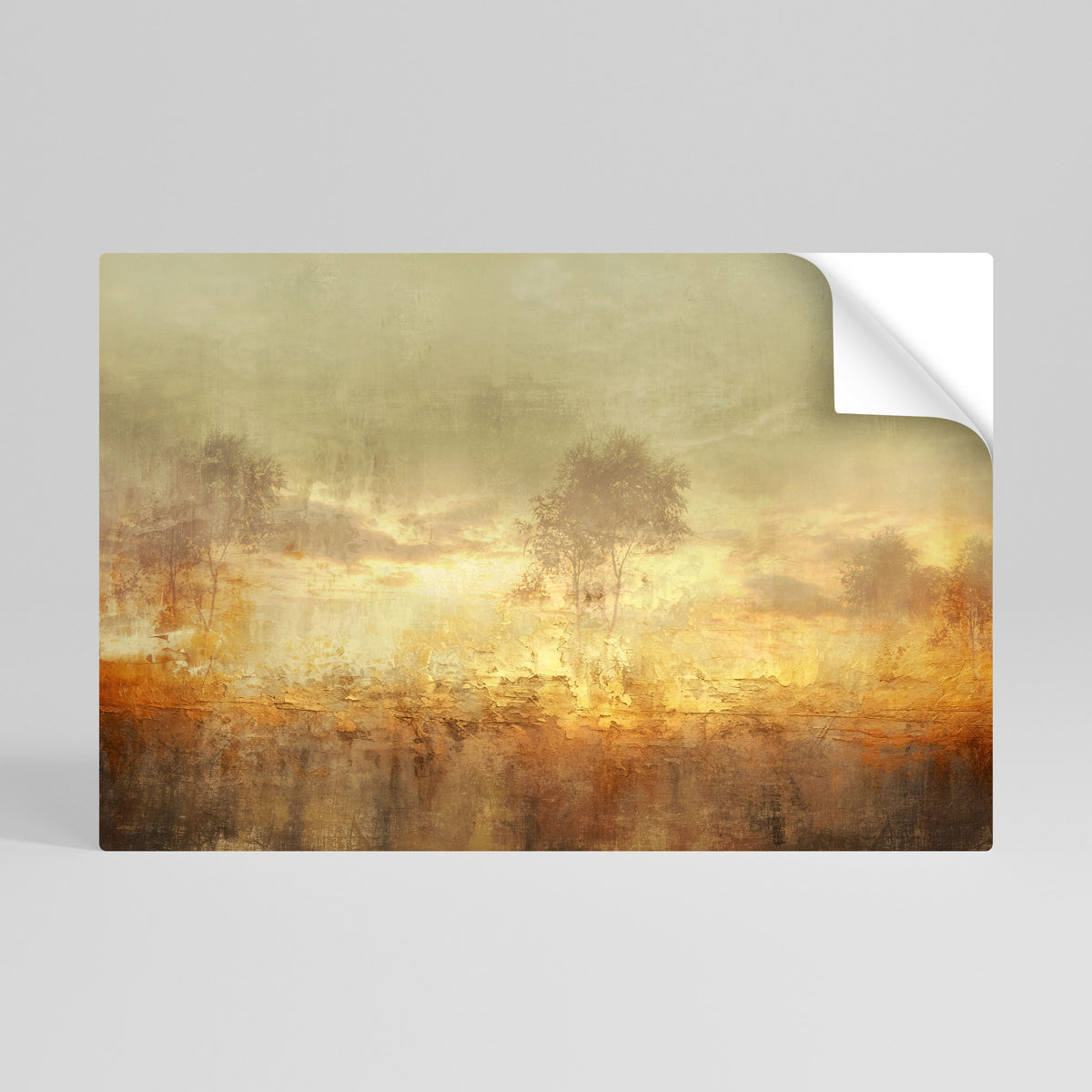 AMBER DREAMSCAPE Αυτοκόλλητη Αφίσα οριζόντια