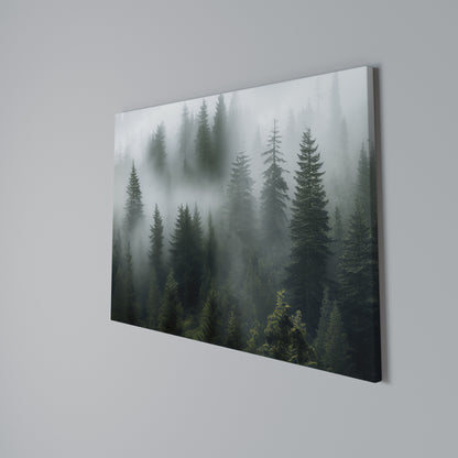 FOGGY CREST Horizontal Canvas Print