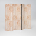 GEOMETRIC GLEAM 5-Panel Room Divider