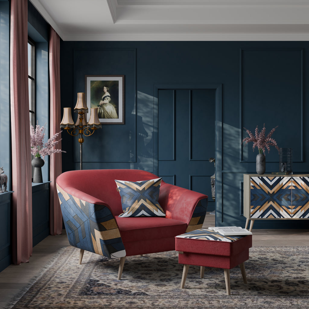 ARTFUL GEOMETRY AURORA Armchair