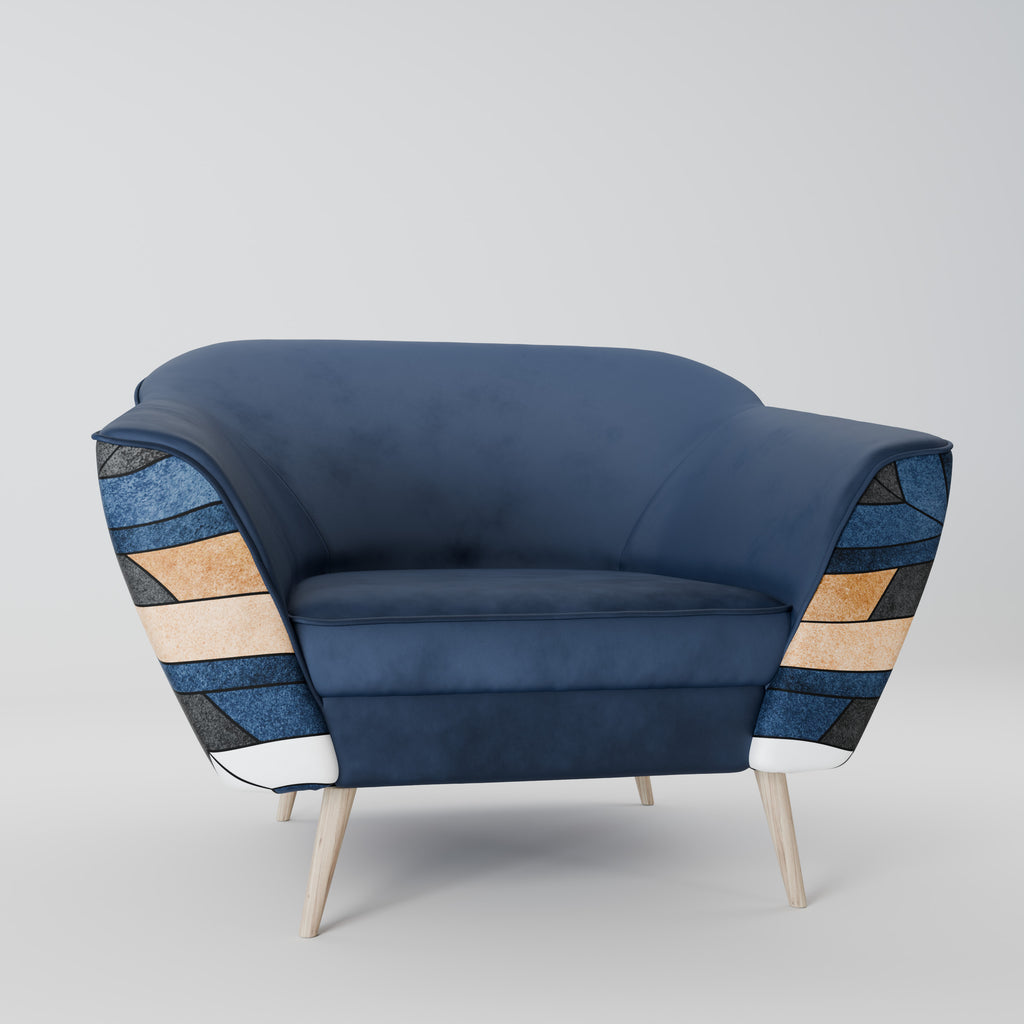 ARTFUL GEOMETRY AURORA Armchair