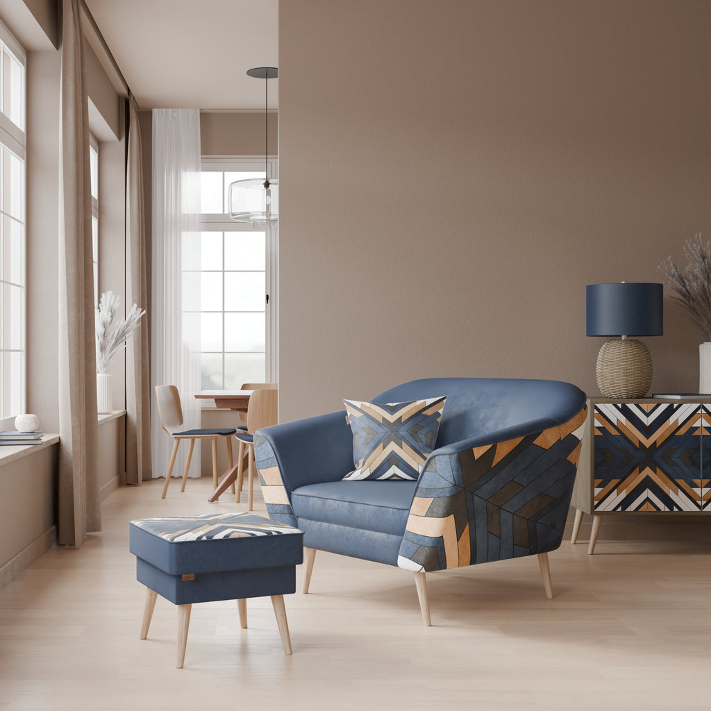 ARTFUL GEOMETRY AURORA Armchair