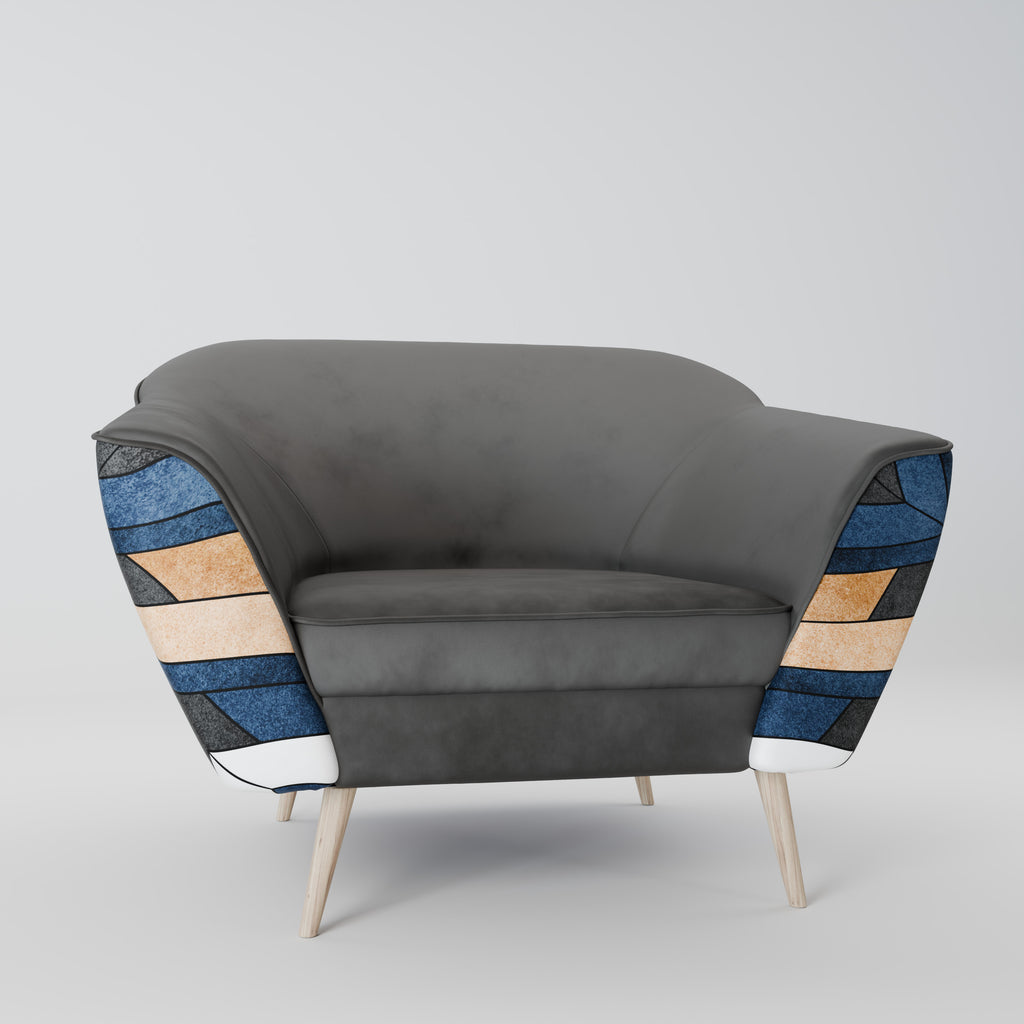 ARTFUL GEOMETRY AURORA Armchair