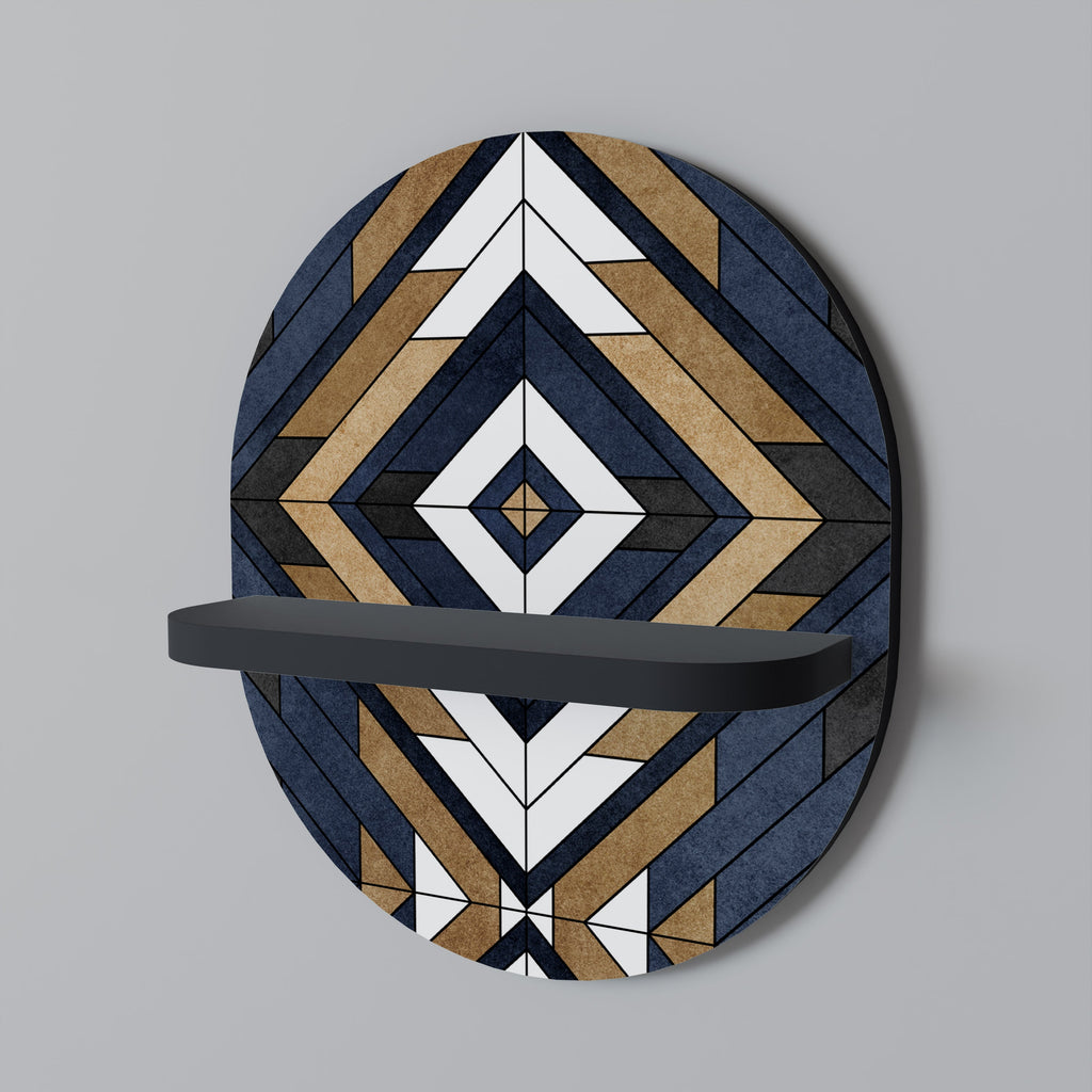 Οβάλ Ράφι ARTFUL GEOMETRIA σε Μαύρο Φινίρισμα
