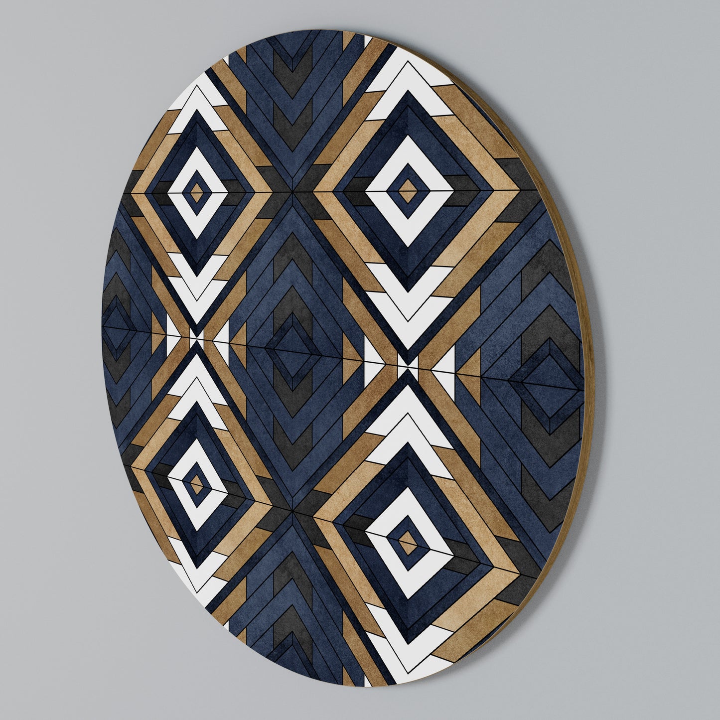 ARTFUL GEOMETRY Round Wall Art