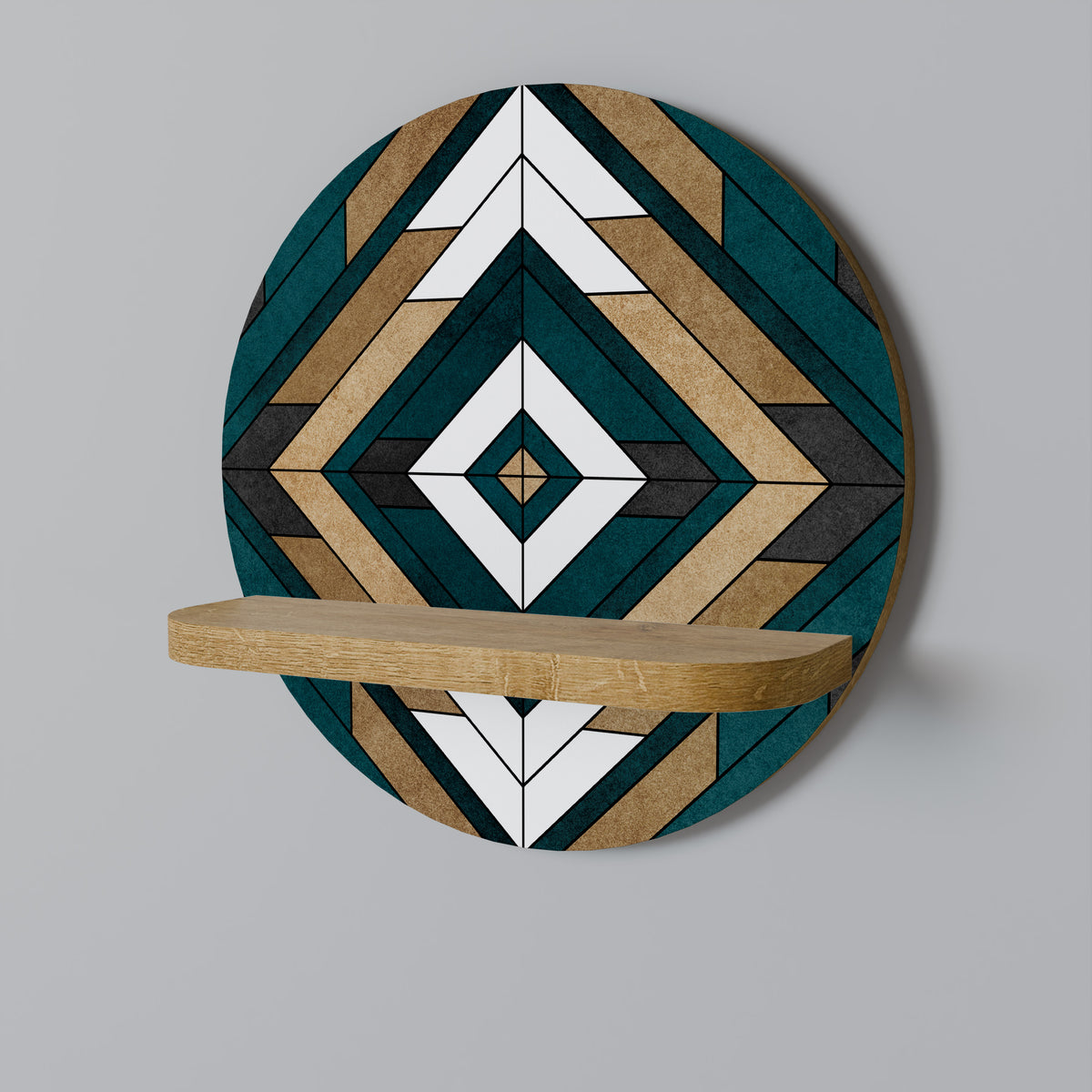 ARTISTIC GEOMETRY Art Shelf