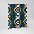 ARTISTIC GEOMETRY 4-Panel Room Divider
