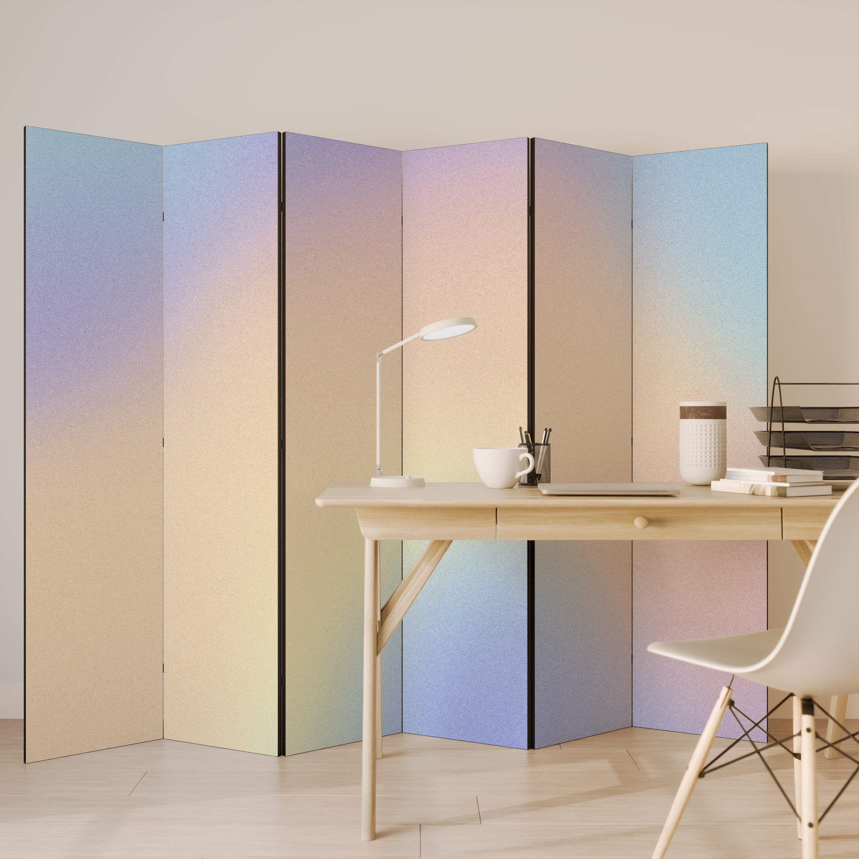 MIRACLE MELODIES 6-Panel Room Divider