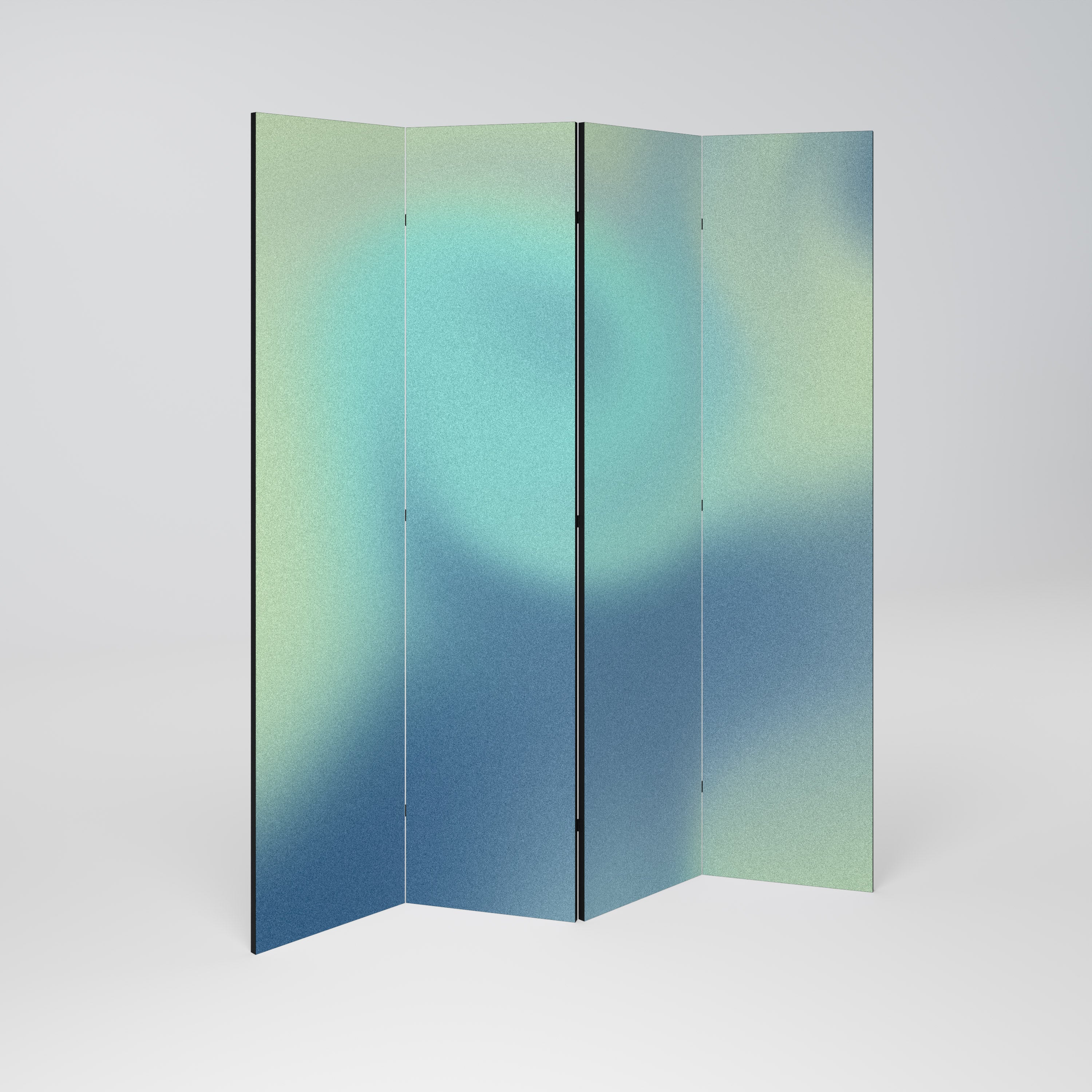 ETHEREAL SHADES UNVEILED 4-Panel Room Divider
