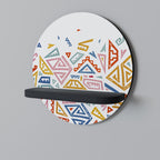 ANGULAR FEELING Art Shelf