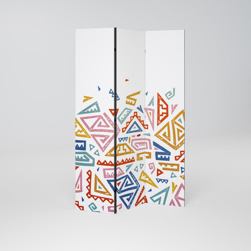 ANGULAR FEELING 3-Panel Room Divider