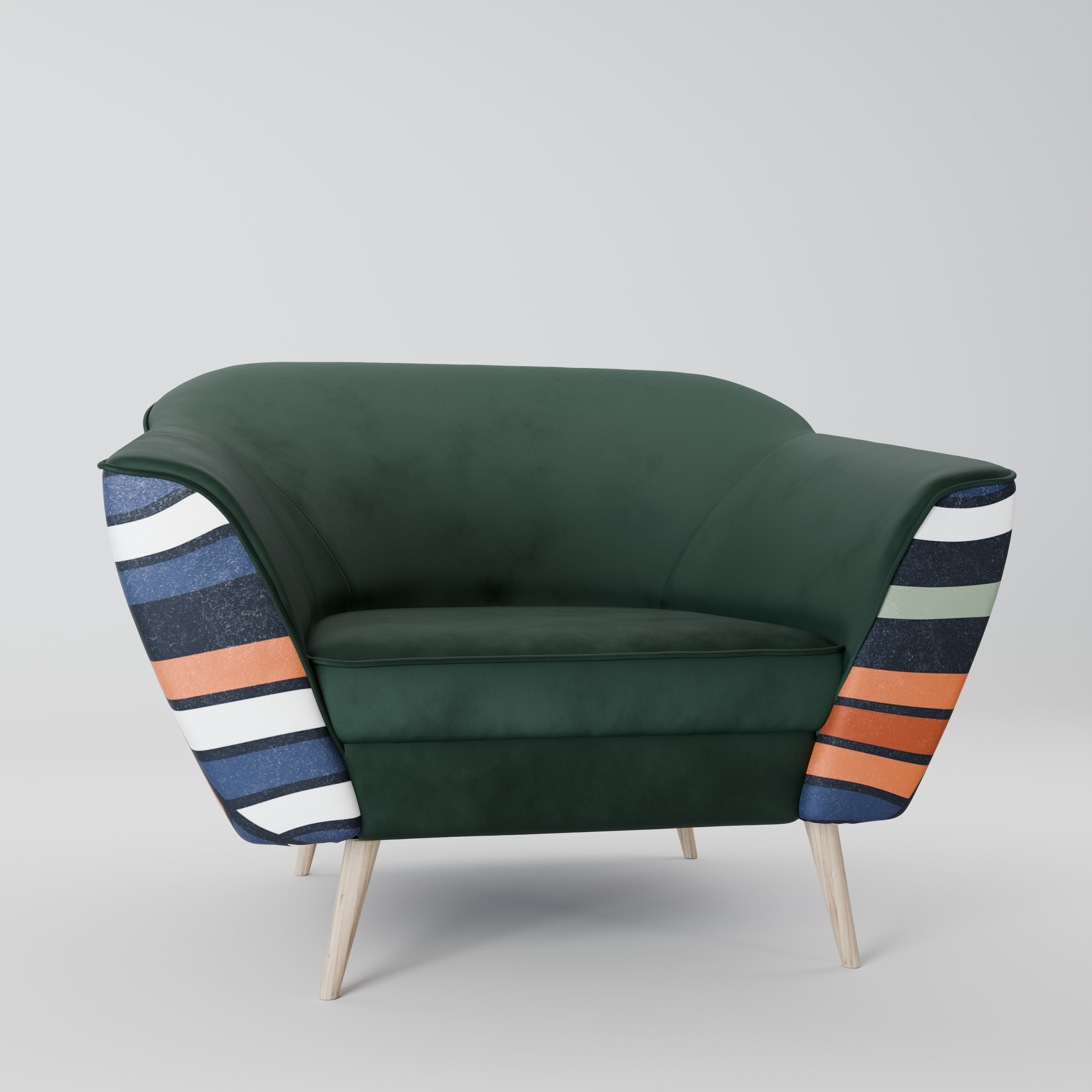 VIBRANT PATCHWORK AURORA Armchair