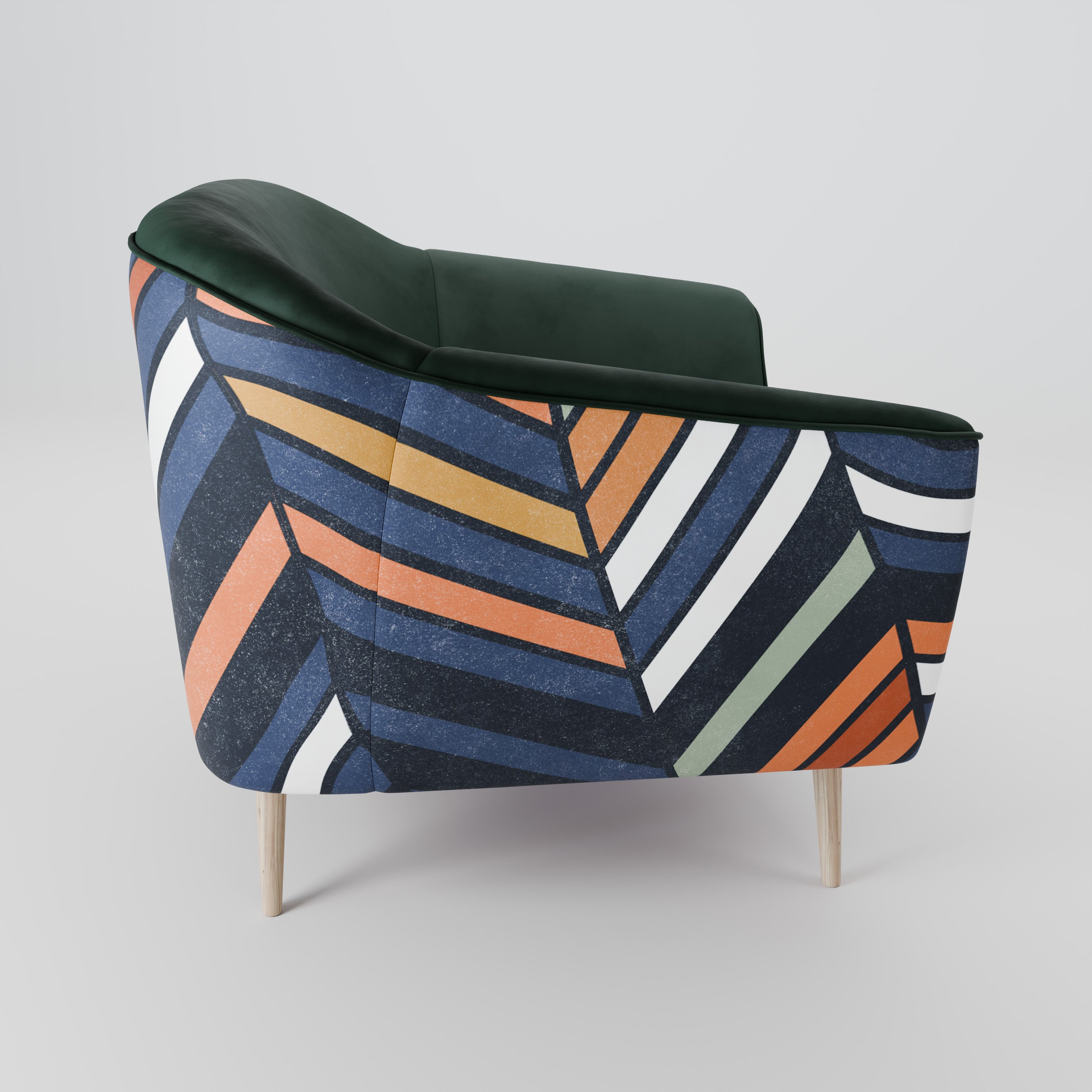 VIBRANT PATCHWORK AURORA Armchair