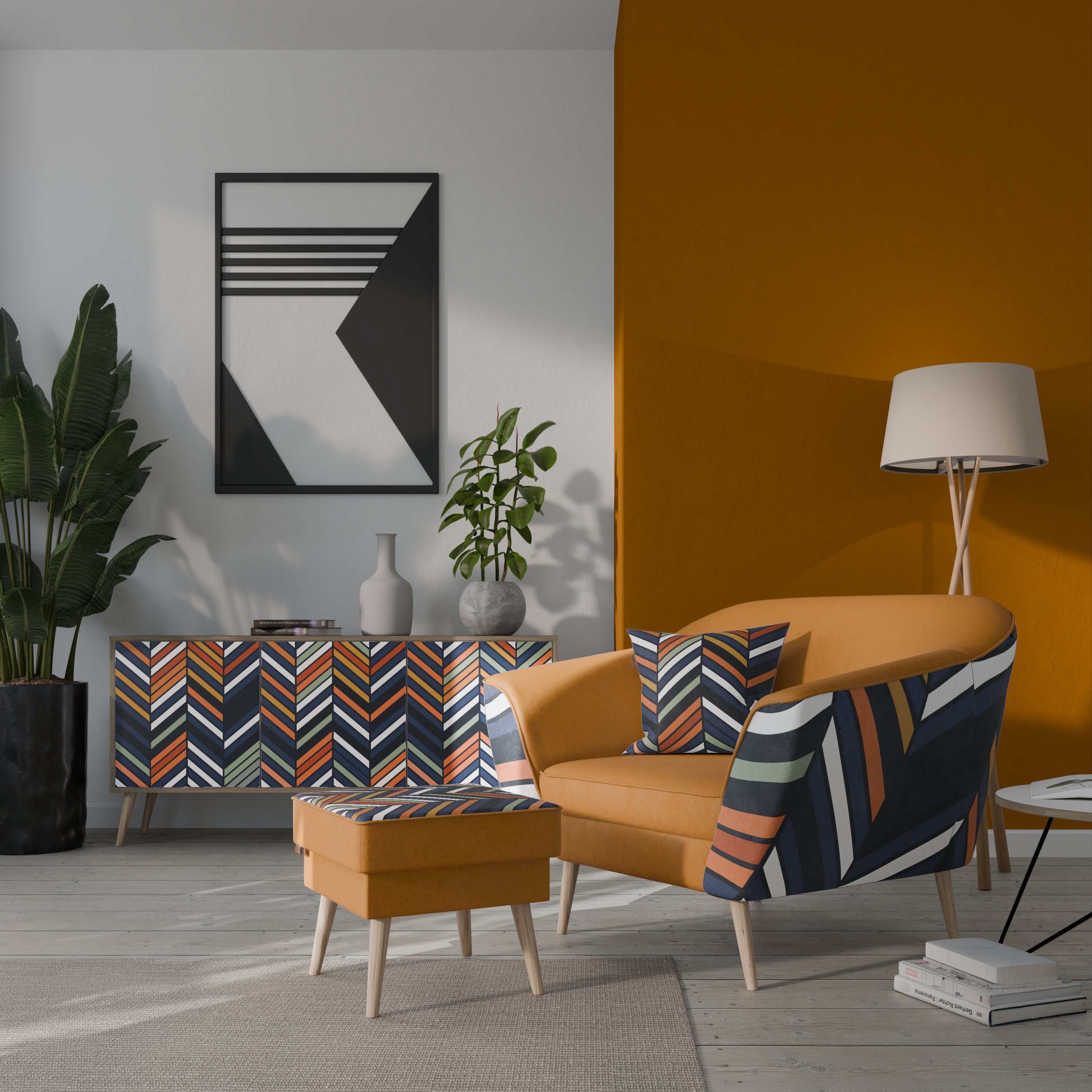 VIBRANT PATCHWORK AURORA Armchair