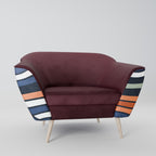 VIBRANT PATCHWORK AURORA Armchair