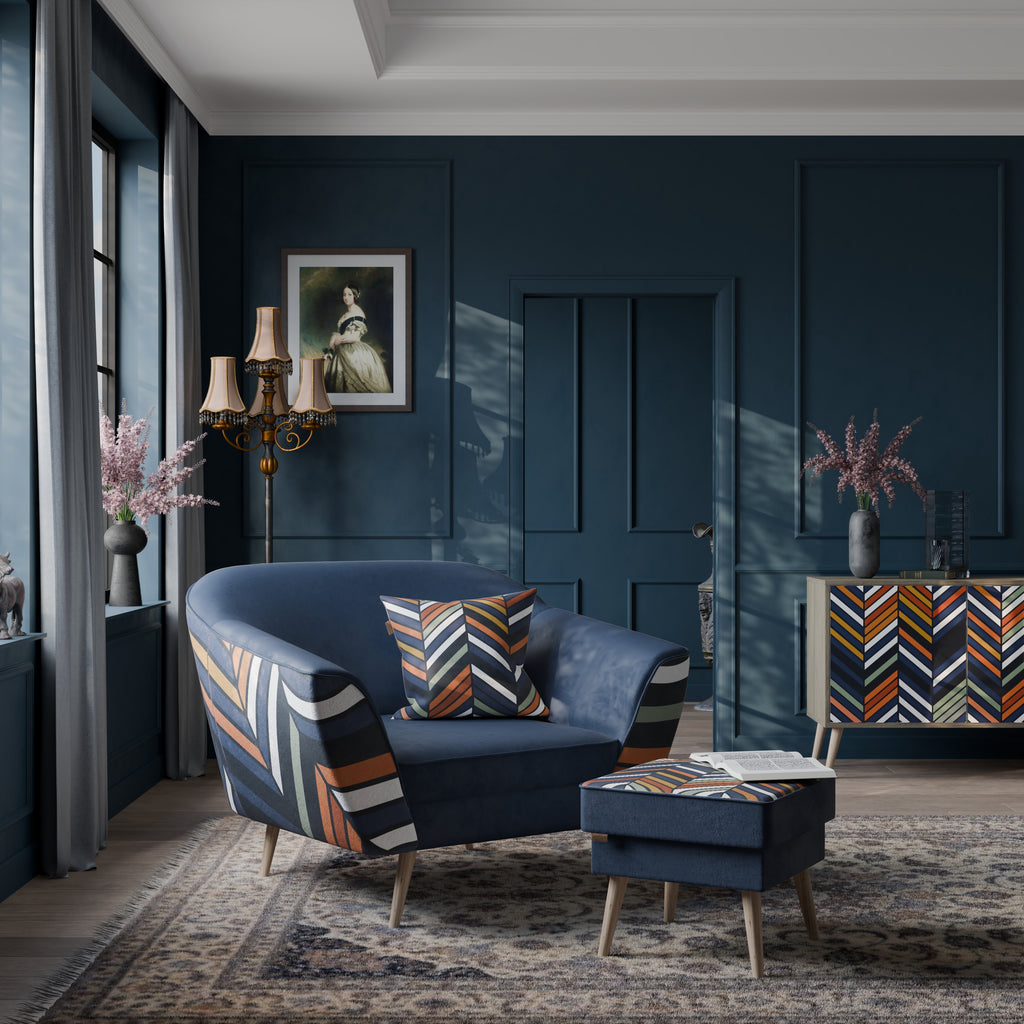 VIBRANT PATCHWORK AURORA Armchair