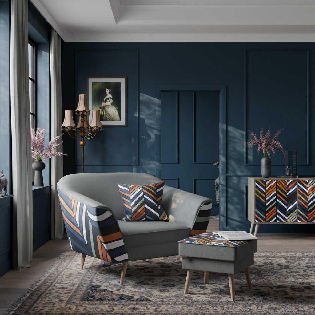 VIBRANT PATCHWORK AURORA Armchair