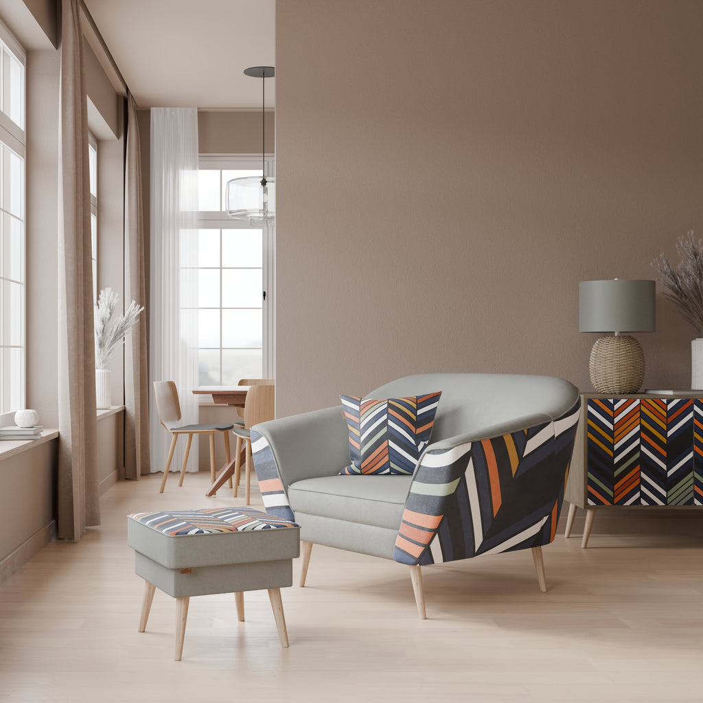 VIBRANT PATCHWORK AURORA Armchair