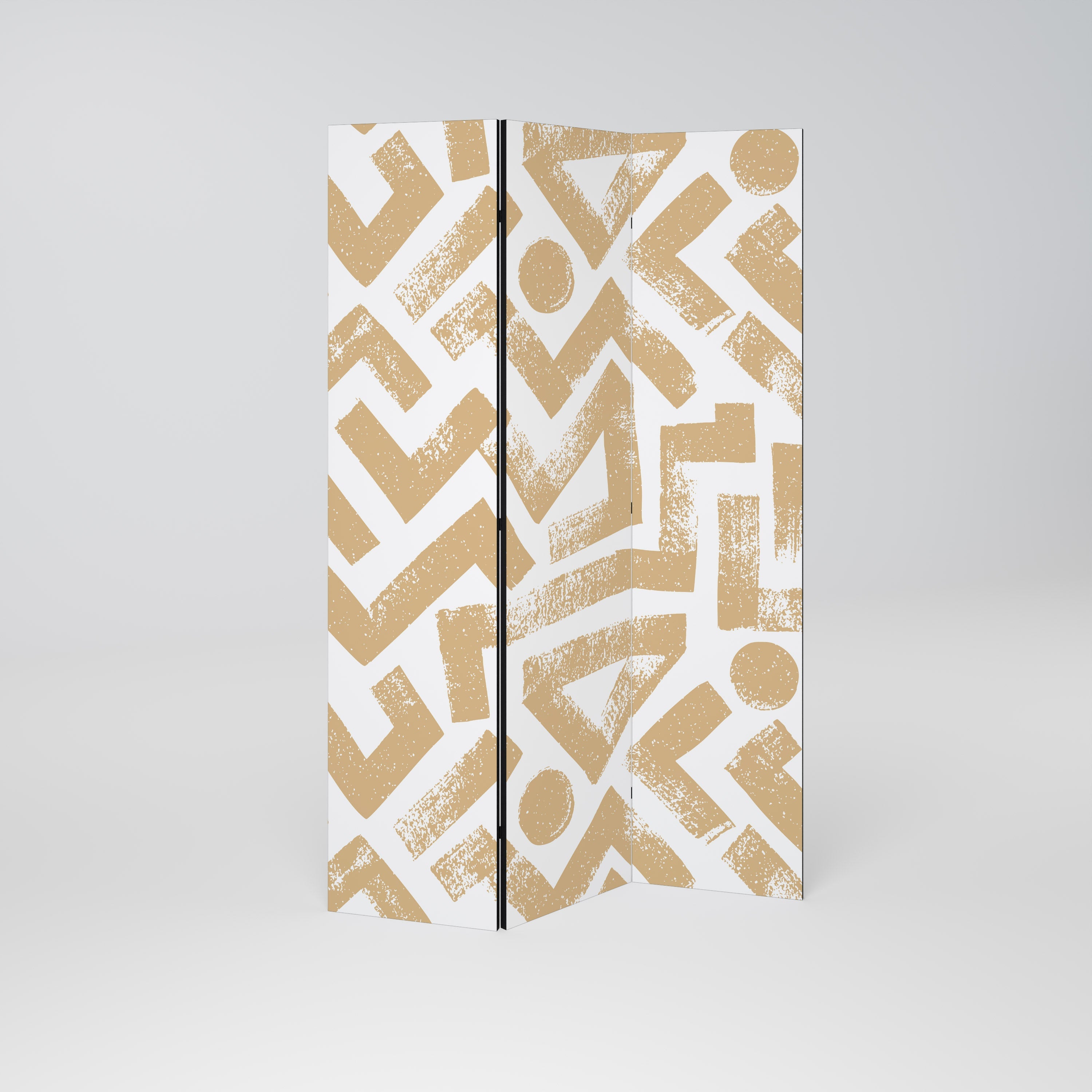 CLUSTER CRAFTS Decorative 3-Panel Room Divider