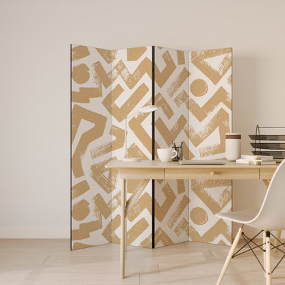 CLUSTER CRAFTS 4-Panel Room Divider