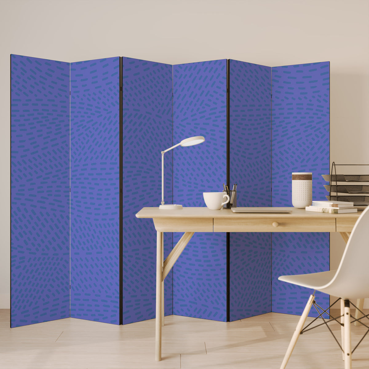 AMPARO SHREDS 6-Panel Room Divider