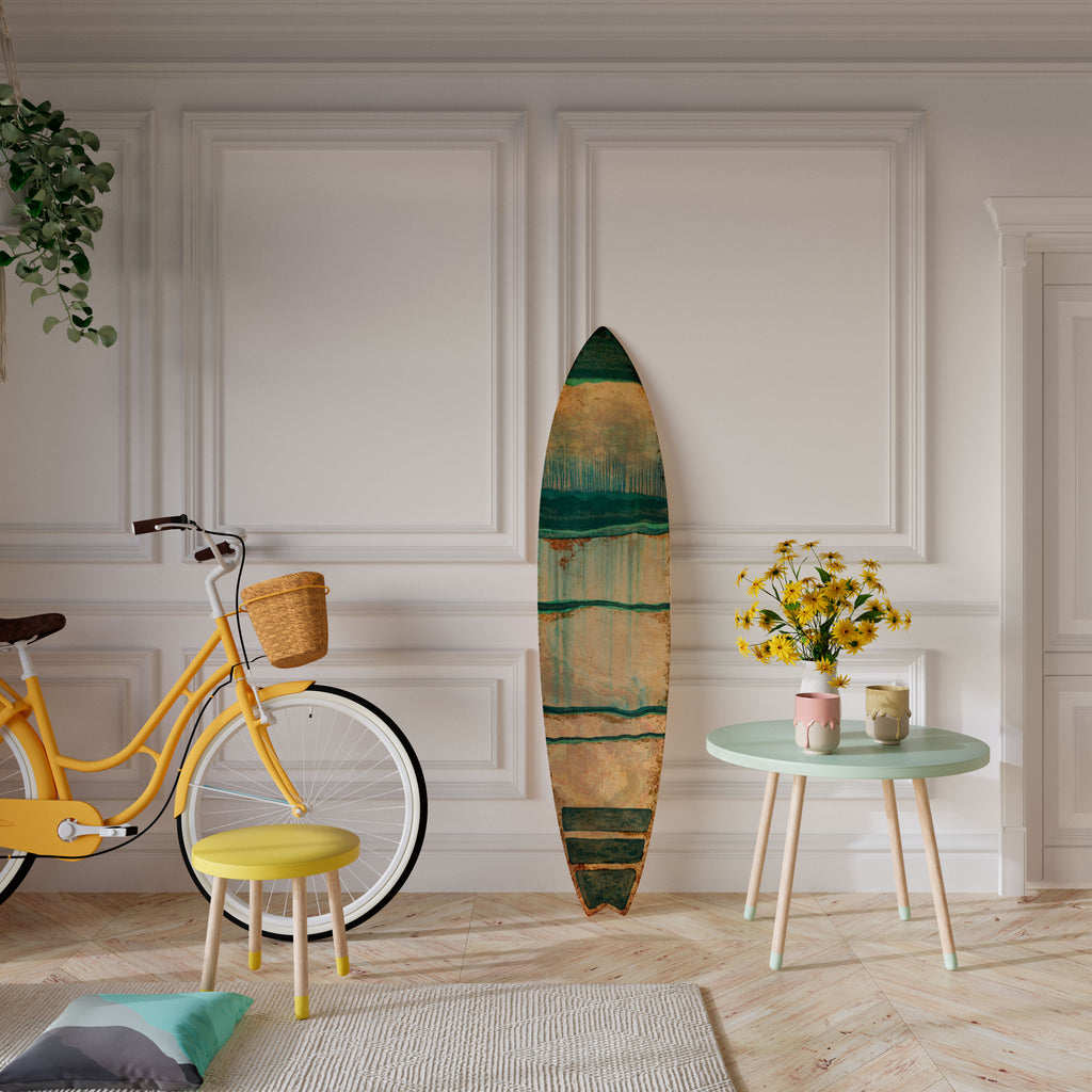 EMERALD MELANCHOLY Surfboard Decorative Panel