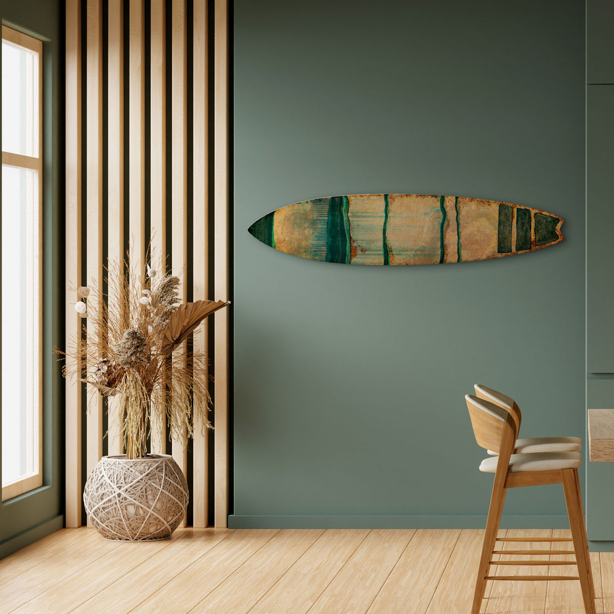 EMERALD MELANCHOLY Surfboard Decorative Panel