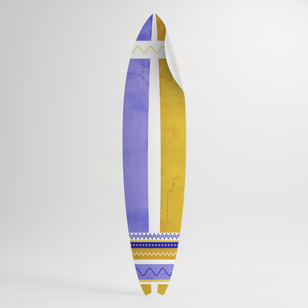 TROPICAL DREAM SHAPE Peel and Stick Surfboard Sticker