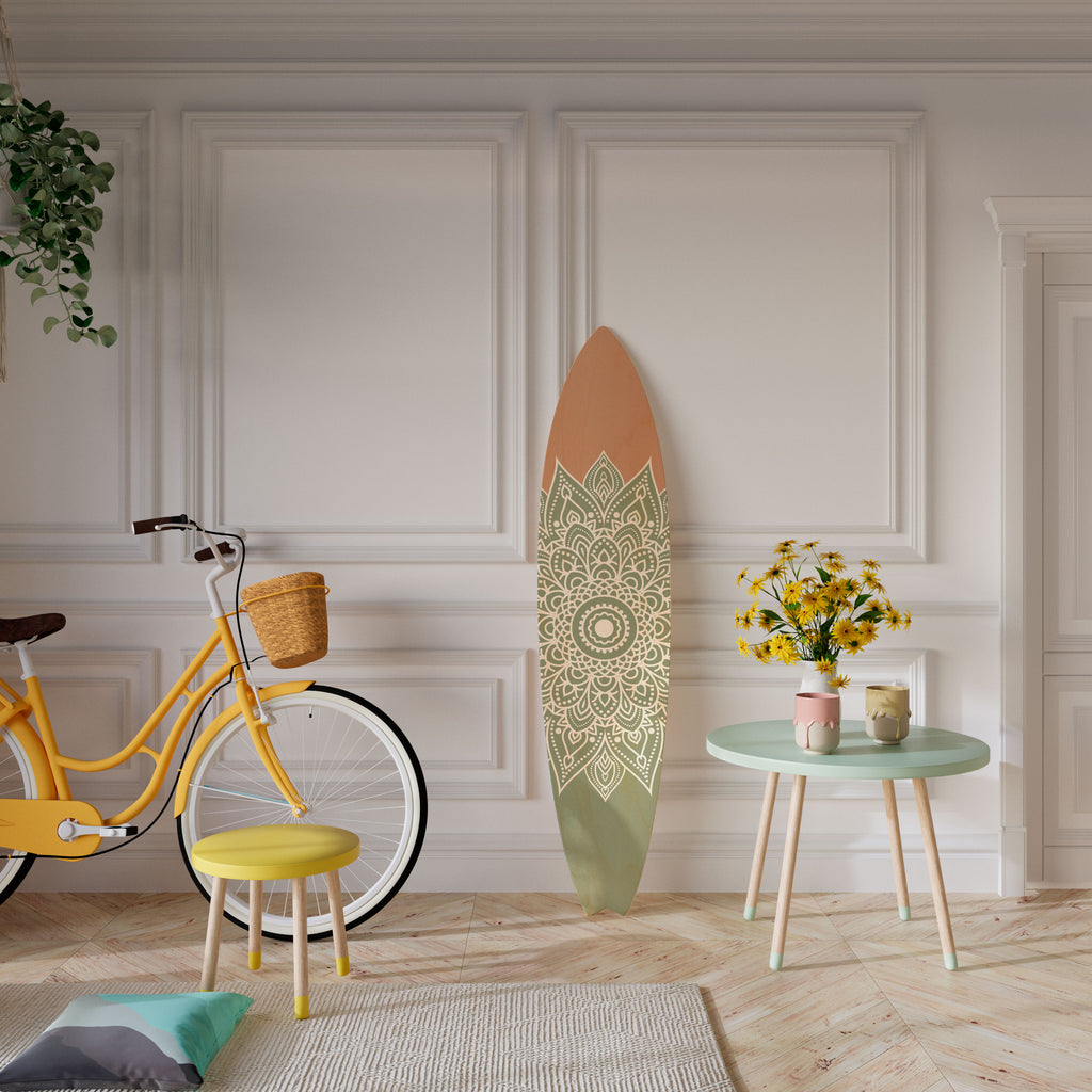 MANDALA WAVE DANCE Διακοσμητική σανίδα Surf