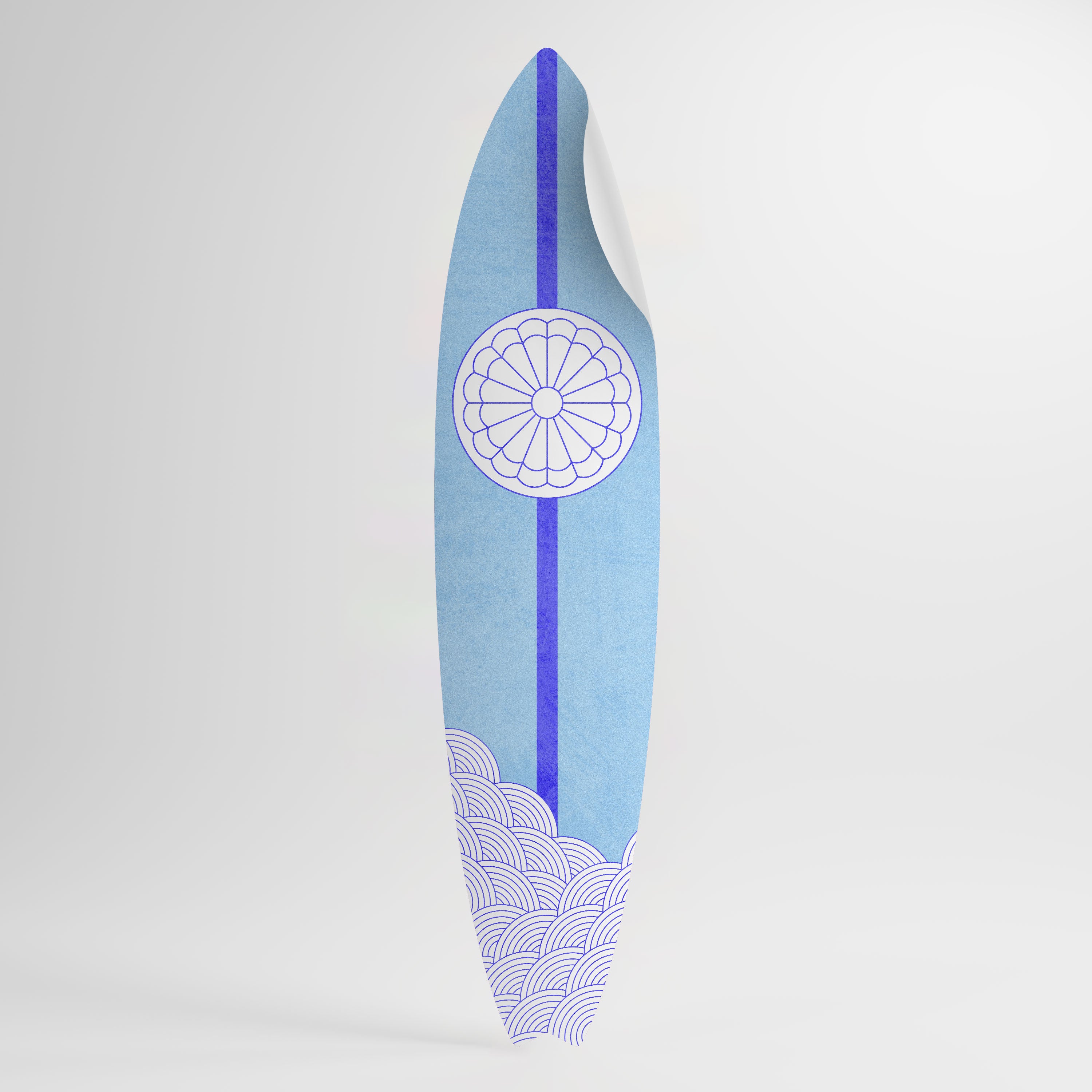 TIDAL STRIPE Αυτοκόλλητη "Peel and Stick" Αφίσα Surf