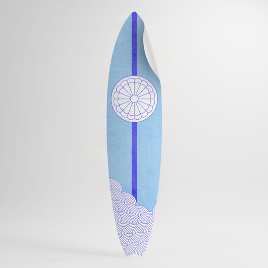 TIDAL STRIPE Peel and Stick Surfboard Sticker