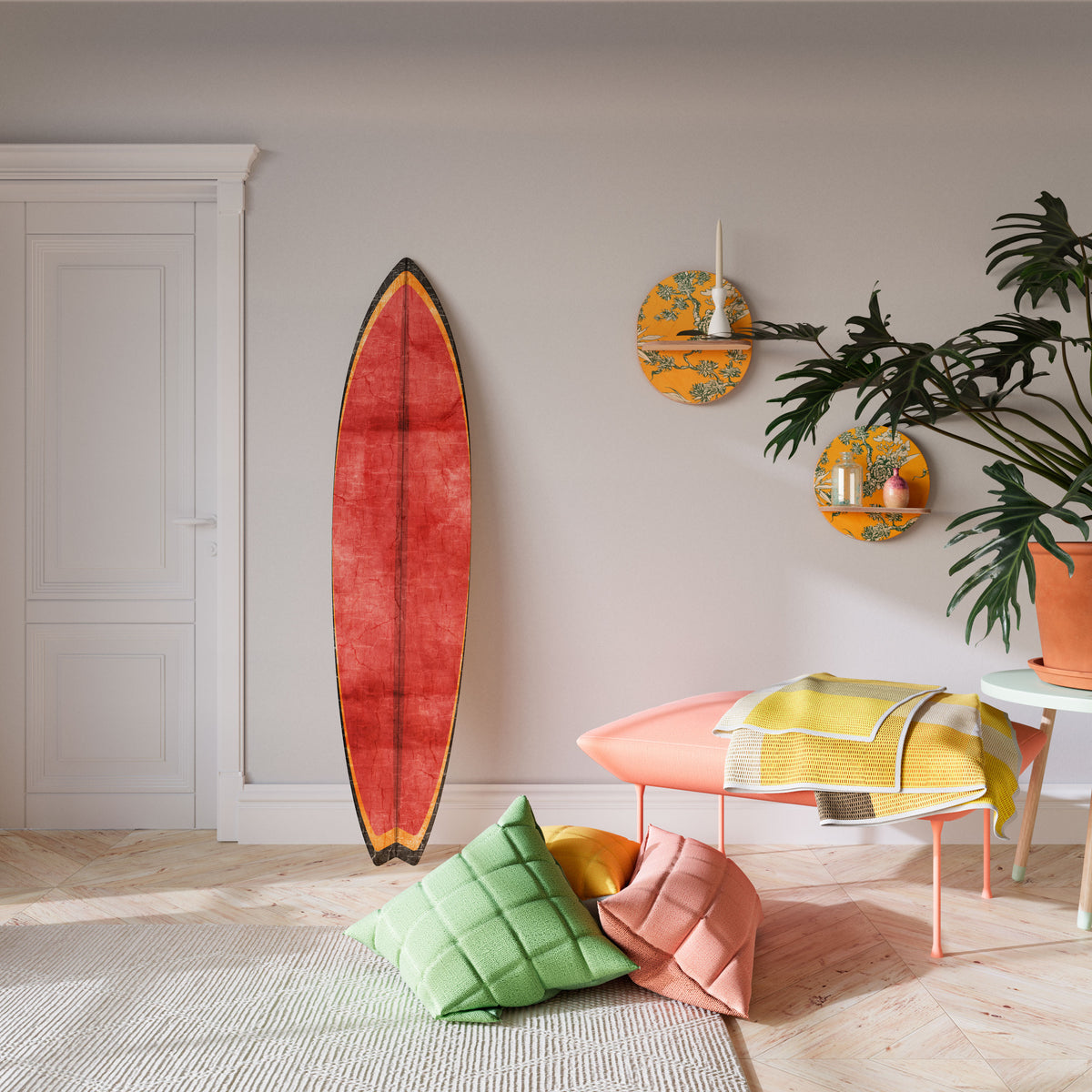 SCARLET EDGE Διακοσμητική σανίδα Surf