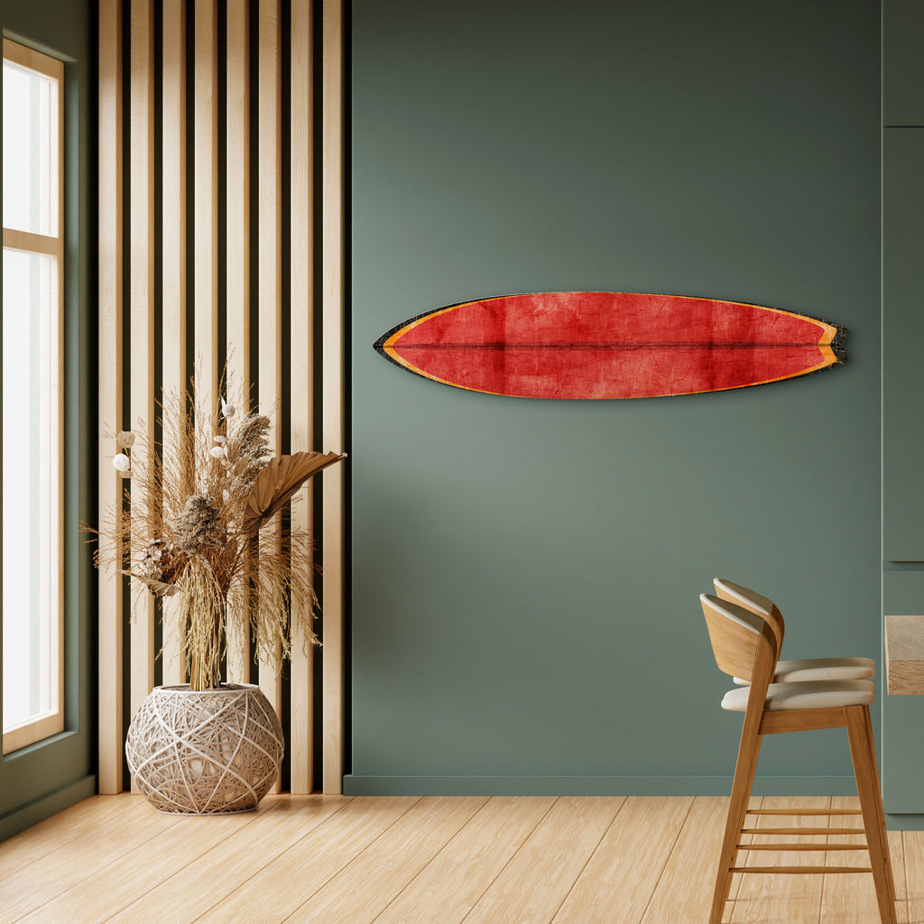 SCARLET EDGE Surfboard Decorative Panel