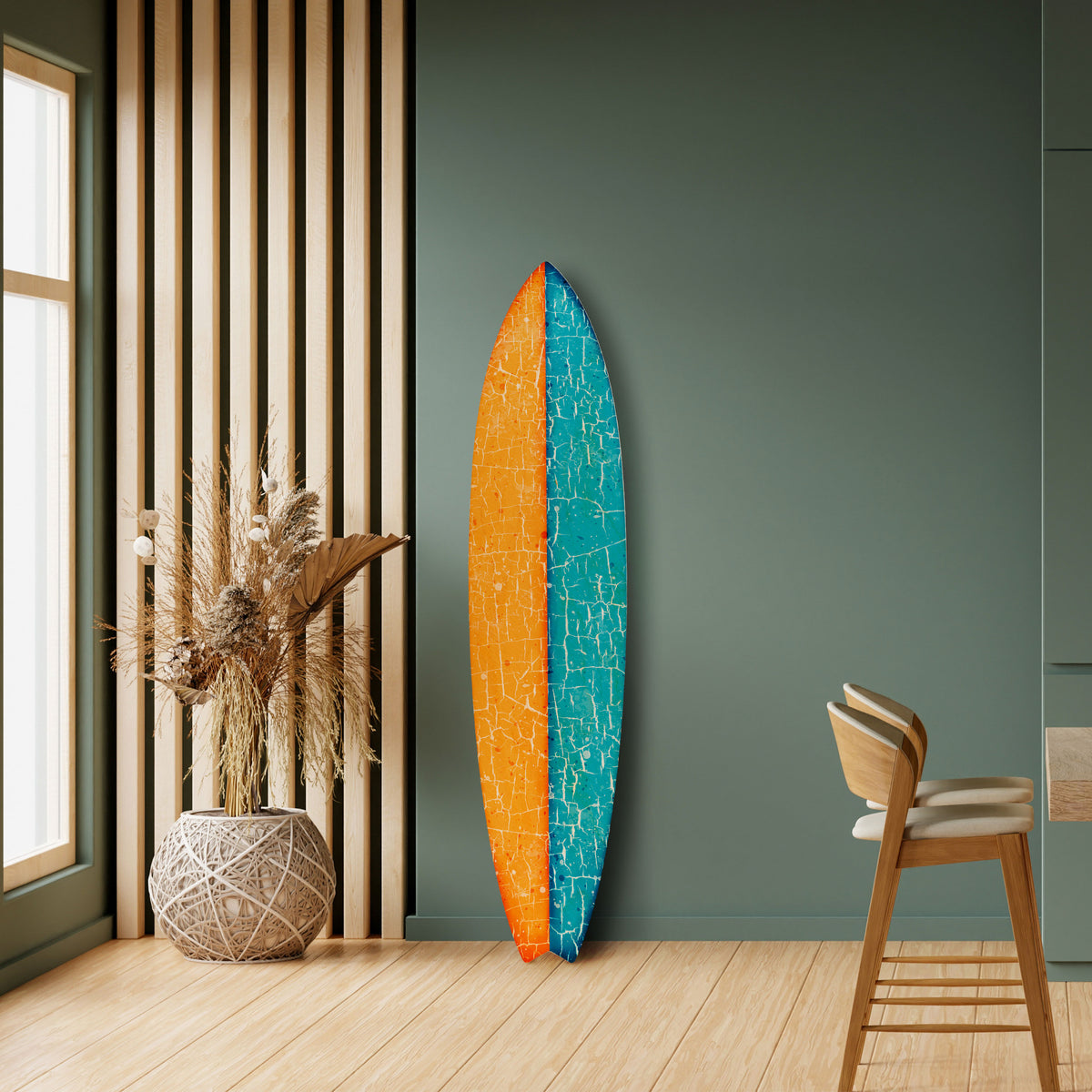 RUSTIC SHORE Διακοσμητική σανίδα Surf