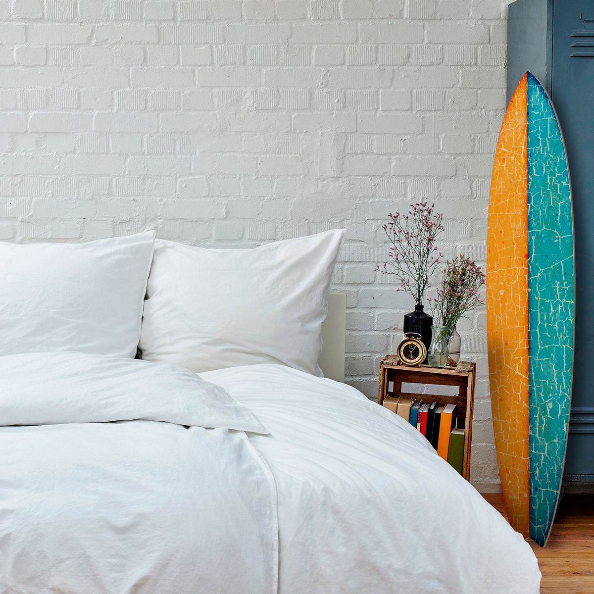 RUSTIC SHORE Surfboard Decorative Panel