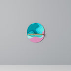 CYANIC ABYSS Διακοσμητικό Ράφι Art Shelf