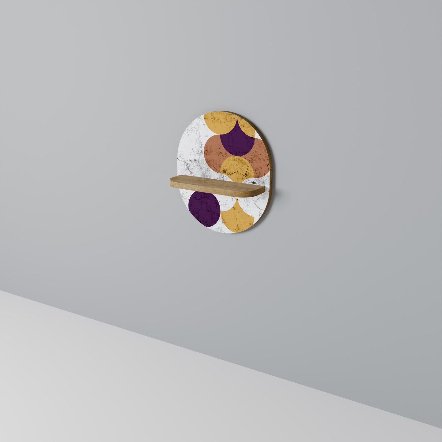 CRACKED GEOMETRY Διακοσμητικό Ράφι Art Shelf
