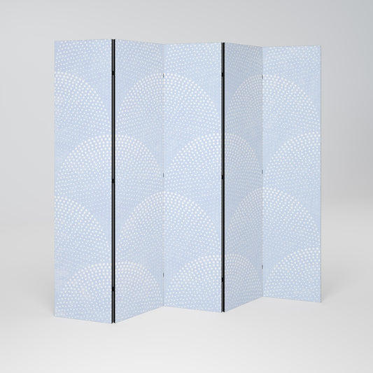 HARMONIOUS CURVES DISPLAY 5-Panel Room Divider