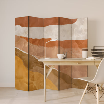 SANDHILLS SPLENDOUR 5-Panel Room Divider